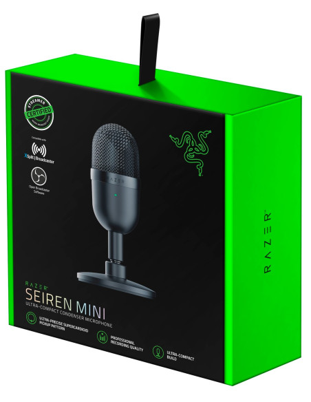 Seiren Mini USB Microfono a condensatore da streaming ultra-compatto