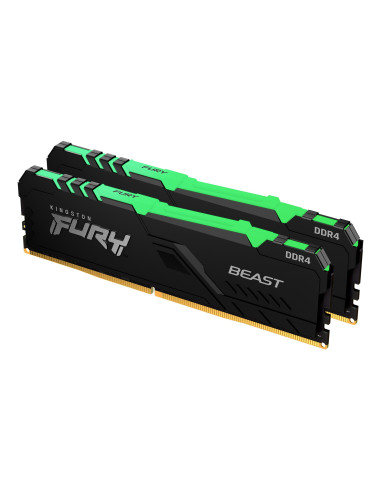 16GB (2x8GB) FURY Beast RGB 3,6GHz CL17 1,35V Kit Dual Channel
