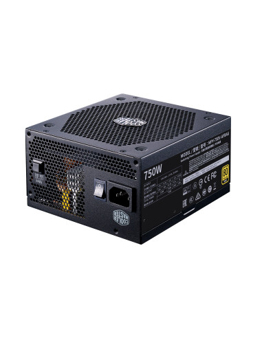 750W V750 Gold-V2 80+ Full-Modular Ventola FDB Silenziosa 135mm Modalità Semi-Fanless Black Edition