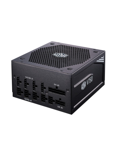 750W V750 Gold-V2 80+ Full-Modular Ventola FDB Silenziosa 135mm Modalità Semi-Fanless Black Edition