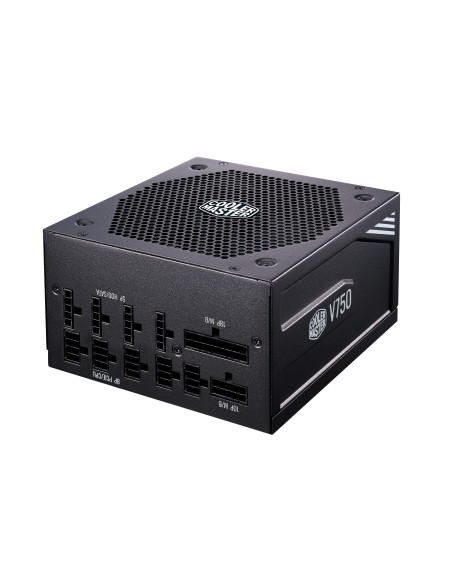 750W V750 Gold-V2 80+ Full-Modular Ventola FDB Silenziosa 135mm Modalità Semi-Fanless Black Edition