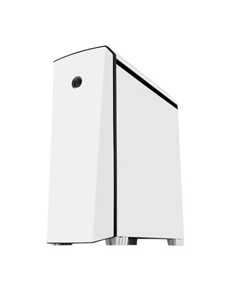 ORIGIN Black/White MidiTower 2x120mm Ventole Led Bianchi