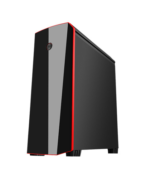 ORIGIN Black/Red  MidiTower 2x120mm Ventole Led Rosso
