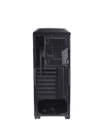 ORIGIN Black/Green MidiTower 2x120mm Ventole Led Verde