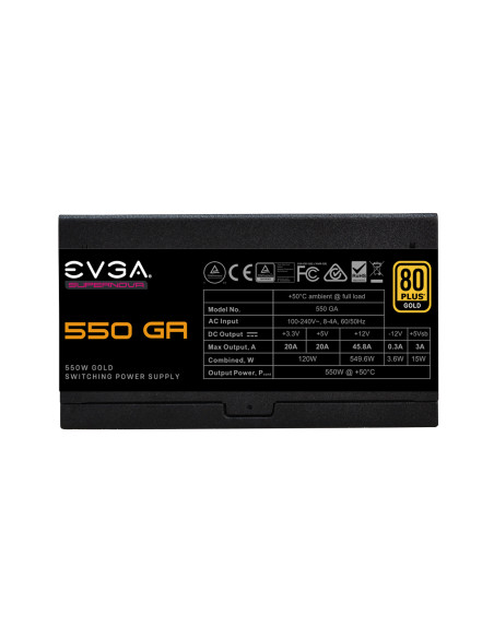 750W SuperNOVA 750 GT 80+ Gold Full Modular Black 100% Condensatori Giapponesi