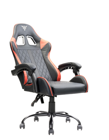 RHOMBUS PF10 Universal gaming chair Padded seat, Black/Red