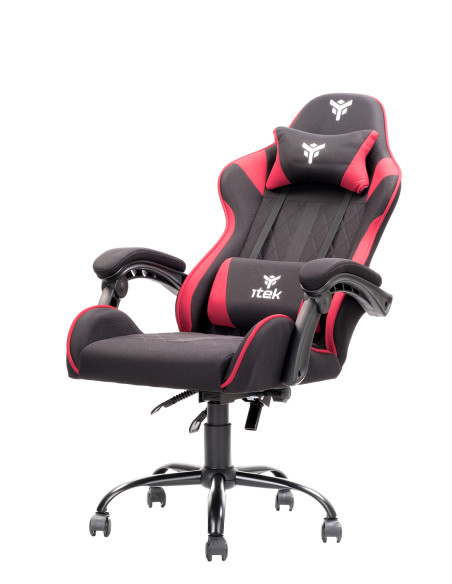 RHOMBUS FF10 Universal gaming chair Mesh seat, Black/Red