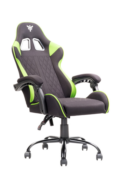 RHOMBUS FF10 Universal gaming chair Mesh seat, Black/Green