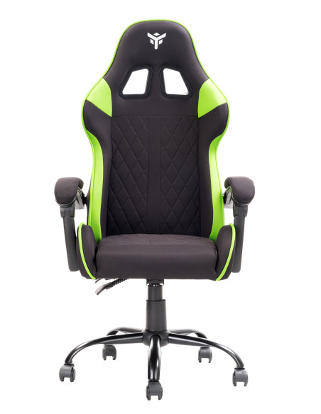 RHOMBUS FF10 Universal gaming chair Mesh seat, Black/Green
