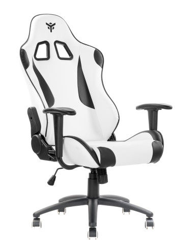 PLAYCOM PM20 Universal gaming chair Padded seat, Black/White