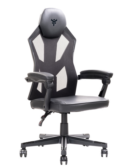 4CREATORS CF50 Gaming Chair Mesh seat, Black/Black