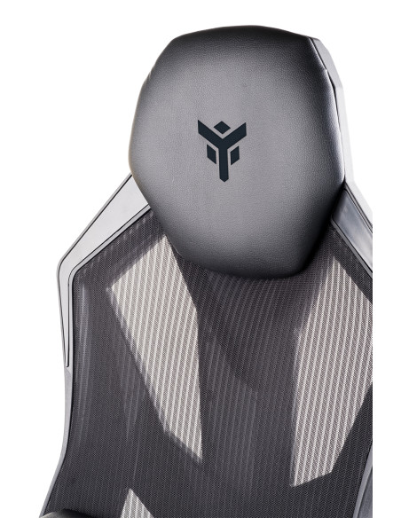 4CREATORS CF50 Gaming Chair Mesh seat, Black/Black