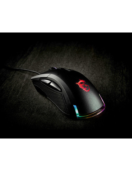 CLUTCH GM50 RGB Optical FPS Gaming Mouse '7200 DPI Optical Sensor, 6 Programmable button, 3-Zone RGB, Ergonomic design, OMRON S