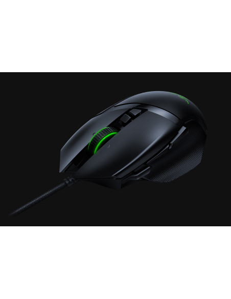 Basilisk V2 Mouse Gaming Wired 11 pulsanti programmabili + Focus + sensore ottico 20K DPI + cavo Speedflex e illuminazione Chro