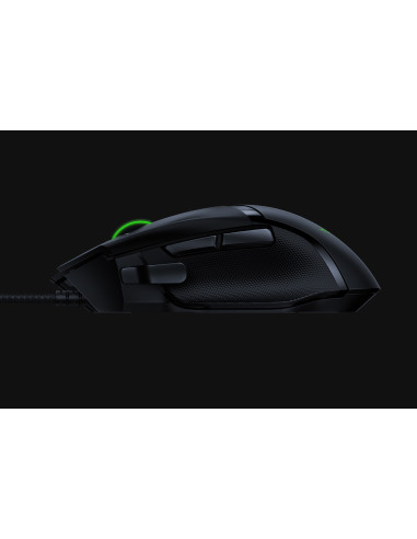 Basilisk V2 Mouse Gaming Wired 11 pulsanti programmabili + Focus + sensore ottico 20K DPI + cavo Speedflex e illuminazione Chro