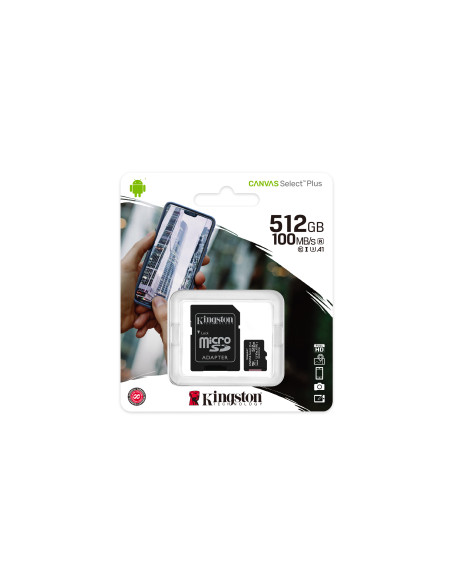512GB Micro SDXC Canvas Select Plus + Adapter
