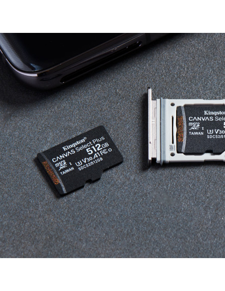 512GB Micro SDXC Canvas Select Plus + Adapter