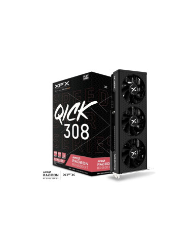 8GB Radeon RX 6600 XT Speedster QICK 308 Black Gaming Graphic Card