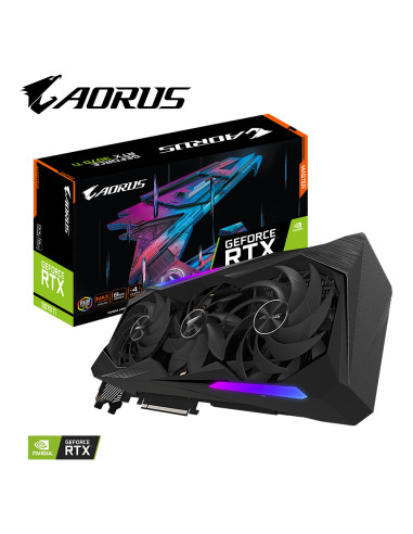 8GB GeForce RTX 3070 Ti AORUS MASTER 3xDisplayPort 3xHDMI LHR