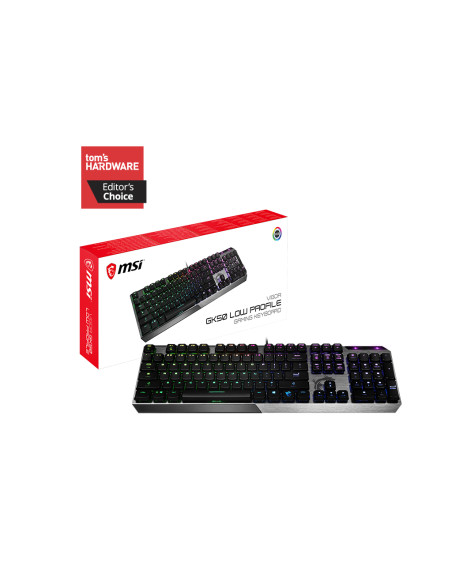 Vigor GK50 Tastiera Meccanica Low Profile RGB