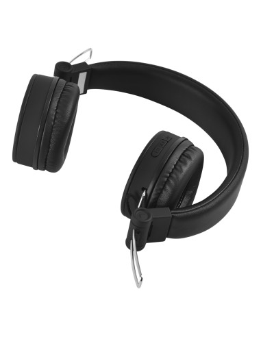 Cuffie Bluetooth, Pieghevoli On-Ear, Nere