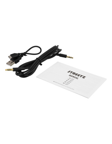 Cuffie Bluetooth, Pieghevoli On-Ear, Nere