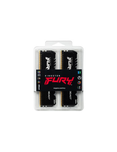 16GB (2x8GB) Fury Beast RGB 3,2GHz