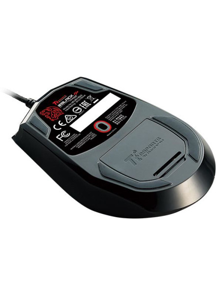TT Esports Black FP USB Laser 5700DPI Nero Ambidestro