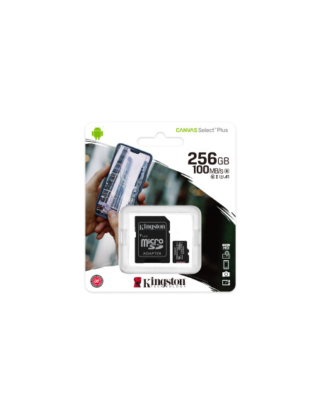 256GB Micro SDXC Canvas Select Plus + Adapter