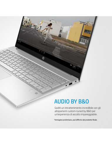 15.6" PAVILION 15-EG0005NL i7-1165G7 16GB SSD512GB/NVMe IRIS Xe GRAPHICS W10H