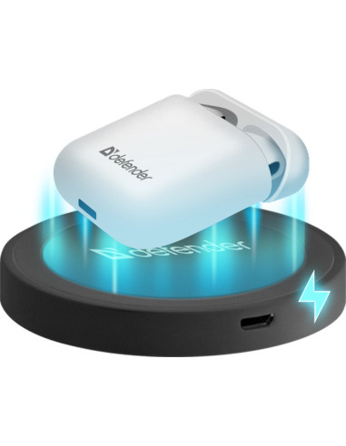 TWINS 631, AURICOLARI BLUETOOTH 5.0 CON CARICA WIRELESS