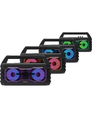G106 - CASSA BLUETOOTH 5.0 RGB/FM/USB/LED/MIC 14W