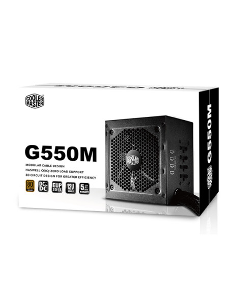 550W - G550M 80+ Bronze Semi Modulare