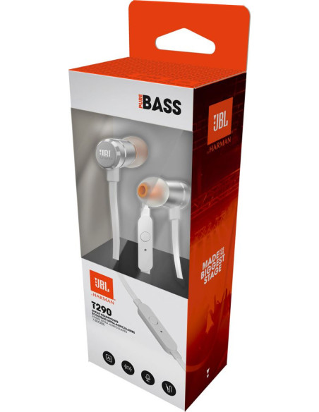 T290 In-Ear, Silver
