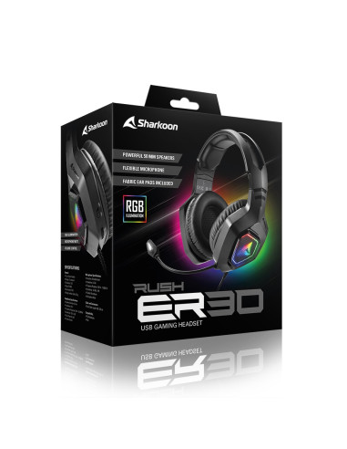 Gaming Headset RUSH ER30, USB