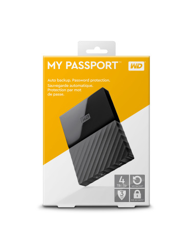 4TB - My Passport Black