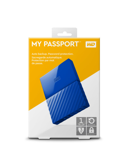 1TB - My Passport Blue