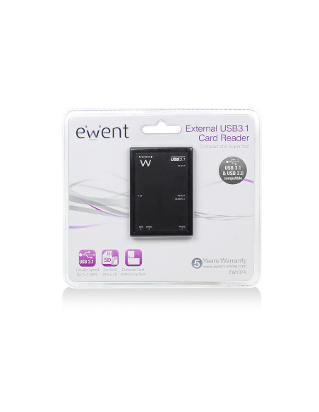 USB 3.1 SD/microSD/SDHC/CF/XD