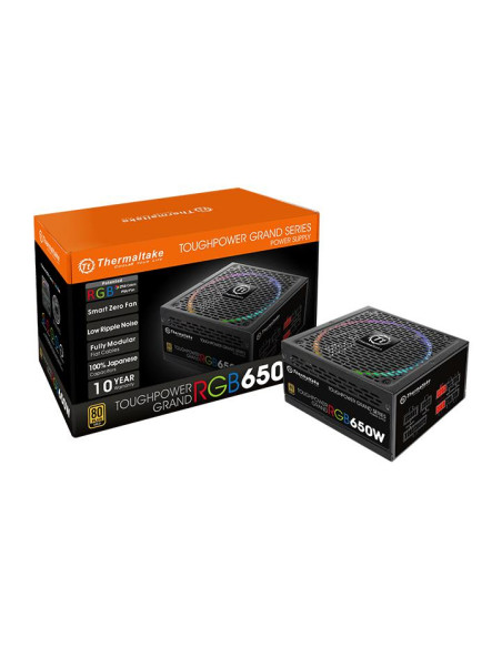 650W Toughpower Grand RGB 80+ Gold Full Modular 100% Japanese Capacitors