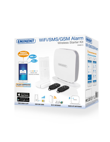 Sistema di Allarme WiFi GSM con SMS