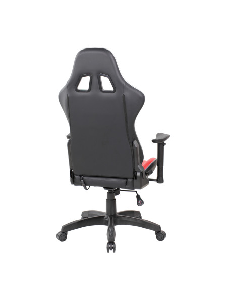 Gaming chair Red Fighter C8, black, removable pads, RGB backlighting