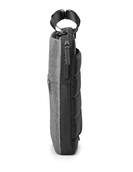 15.6" Bag per laptop, grey, polyester