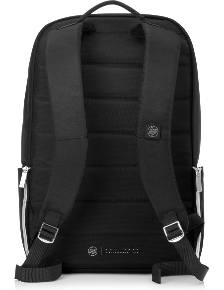 15,6", Zaino per Notebook, nero e argento