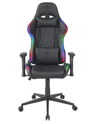 Gaming Chair, eco-pelle, RGB con telecomando