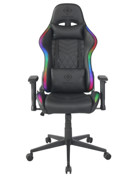 Gaming Chair, eco-pelle, RGB con telecomando