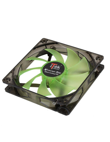 120mm Xtreme Flow Silent Fan - Green