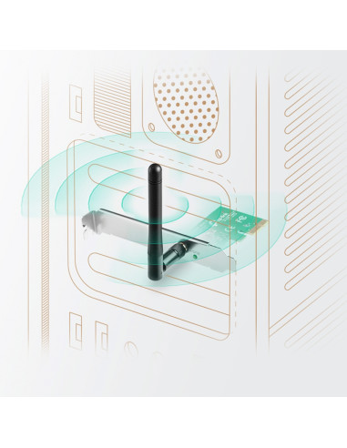 PCI Express Adapter 150Mbps Wireless N