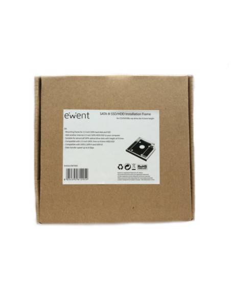 Adattatore HDD/SSD SATA III in bay Unità Ottica (9.5mm)