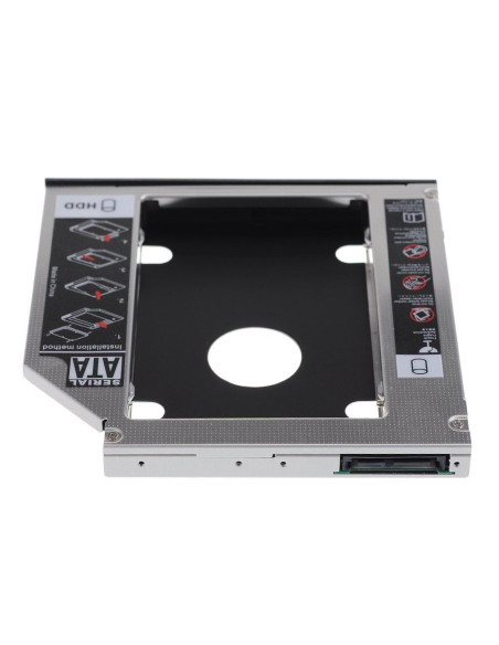 Adattatore HDD/SSD SATA III in bay Unità Ottica (12.7mm)