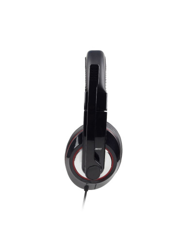 Cuffie Stereo con Microfono 3.5 mm - Nero